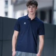 Футболка-поло KELME Short Sleeve Polo Shirt Blue - Футболка-поло KELME Short Sleeve Polo Shirt Blue