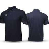 Футболка-поло KELME Short Sleeve Polo Shirt Blue - Футболка-поло KELME Short Sleeve Polo Shirt Blue