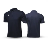 Футболка-поло KELME Short Sleeve Polo Shirt Blue - Футболка-поло KELME Short Sleeve Polo Shirt Blue