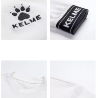 Лонгслив KELME Round Neck Long Sleeve T-Shirt White - Лонгслив KELME Round Neck Long Sleeve T-Shirt White