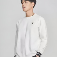 Лонгслив KELME Round Neck Long Sleeve T-Shirt White - Лонгслив KELME Round Neck Long Sleeve T-Shirt White