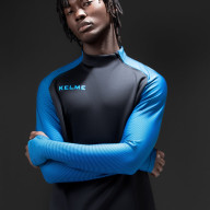 Лонгслив KELME Training Jacket (Black/Blue) - Лонгслив KELME Training Jacket (Black/Blue)