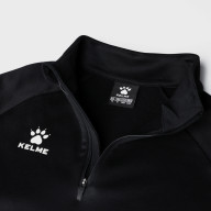 Детская олимпийка KELME Children's Pullover (plus Fleece) Black - Детская олимпийка KELME Children's Pullover (plus Fleece) Black