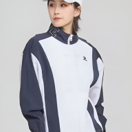 Ветровка KELME Woven Jacket (White/Dark Blue) - Ветровка KELME Woven Jacket (White/Dark Blue)