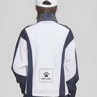 Ветровка KELME Woven Jacket (White/Dark Blue) - Ветровка KELME Woven Jacket (White/Dark Blue)
