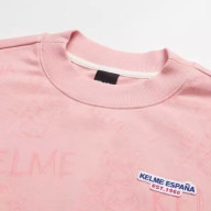 Свитшот KELME Round Neck Sweater Pink - Свитшот KELME Round Neck Sweater Pink