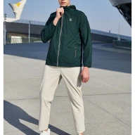 Ветровка KELME Thin Trench Coat Dark Green - Ветровка KELME Thin Trench Coat Dark Green