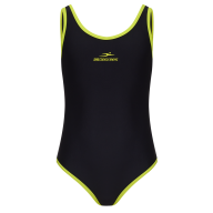 Купальник для плавания Edge Black/Lime, полиамид, детский - downloaded from prime-sport.ru