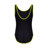 Купальник для плавания Edge Black/Lime, полиамид, детский - downloaded from prime-sport.ru