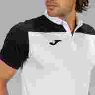 Поло JOMA HOBBY Белый-черный - Поло JOMA HOBBY Белый-черный