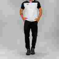 Поло JOMA HOBBY Белый-черный - Поло JOMA HOBBY Белый-черный