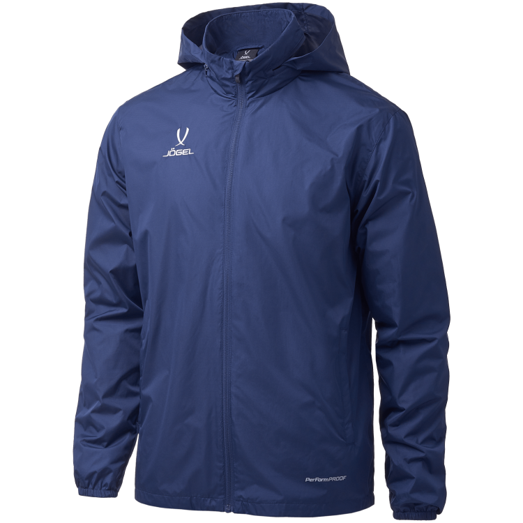 Куртка ветрозащитная JÖGEL DIVISION PerFormPROOF Shower Jacket, темно-синий, детский Куртка ветрозащитная JÖGEL DIVISION PerFormPROOF Shower Jacket, темно-синий, детский