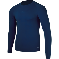 Футболка компрессионная с длинным рукавом JOGEL CAMP PerFormDRY Baselayer LS Tee, темно-синий
