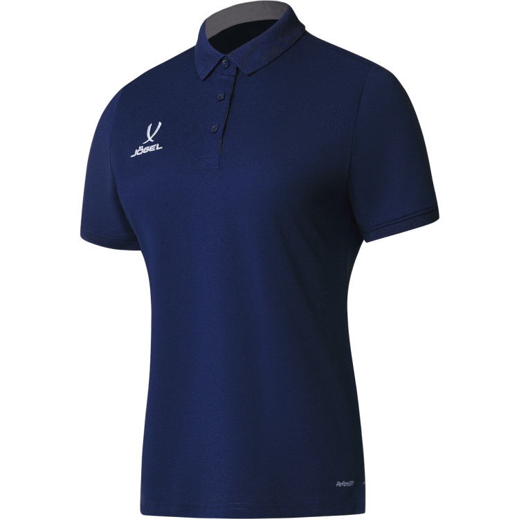 Поло женское JOGEL PREMIER PerFormDRY CVC Polo W, темно-синий