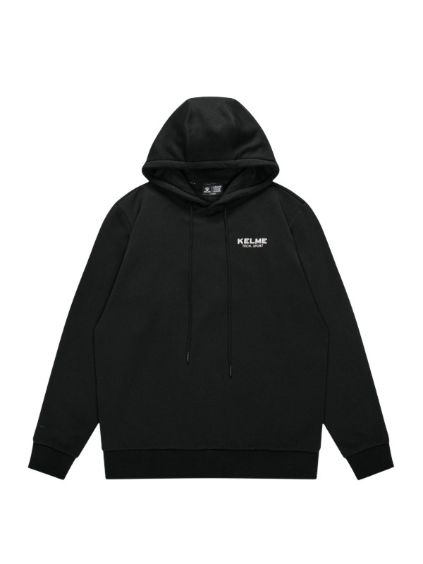 Худи KELME Fleece Hooded Sweatshirt Black