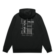 Худи KELME Fleece Hooded Sweatshirt Black - Худи KELME Fleece Hooded Sweatshirt Black