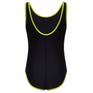 Купальник для плавания Edge Black/Lime, полиамид, подростковый - downloaded from prime-sport.ru