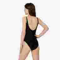 Купальник для плавания Edge Black/Lime, полиамид, подростковый - downloaded from prime-sport.ru