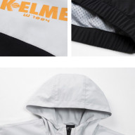 Толстовка KELME Woven Jacket (White/Black) - Толстовка KELME Woven Jacket (White/Black)