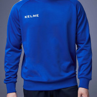 Свитшот KELME Knitted Round Neck Sweater Blue - Свитшот KELME Knitted Round Neck Sweater Blue