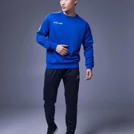 Свитшот KELME Knitted Round Neck Sweater Blue - Свитшот KELME Knitted Round Neck Sweater Blue
