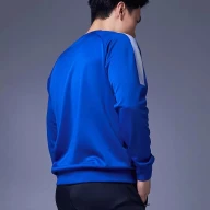 Свитшот KELME Knitted Round Neck Sweater Blue - Свитшот KELME Knitted Round Neck Sweater Blue