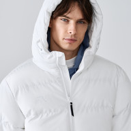 Пуховик FN Snowfall Long White - Пуховик FN Snowfall Long White