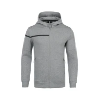 Толстовка KELME Men's Hooded Jacket Grey
