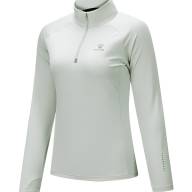 Лонгслив KELME Half Cardigan Long Sleeve T-Shirt Grey - Лонгслив KELME Half Cardigan Long Sleeve T-Shirt Grey