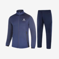 Спортивный костюм KELME Women's Knitted Jacket Suit Dark Blue - Спортивный костюм KELME Women's Knitted Jacket Suit Dark Blue