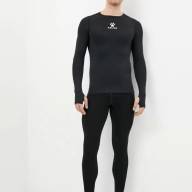 Термобелье (верх) утепленное KELME Men's Long Sleeve T-Shirt Black - Термобелье (верх) утепленное KELME Men's Long Sleeve T-Shirt Black