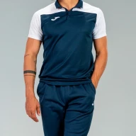 Поло JOMA HOBBY Темно синий-белый - Поло JOMA HOBBY Темно синий-белый