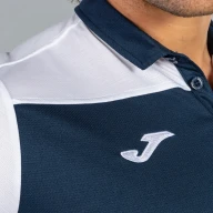 Поло JOMA HOBBY Темно синий-белый - Поло JOMA HOBBY Темно синий-белый