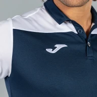 Поло JOMA HOBBY Темно синий-белый - Поло JOMA HOBBY Темно синий-белый