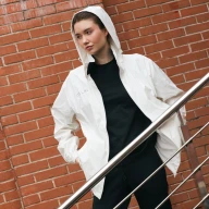 Ветровка KELME Raincoat White - Ветровка KELME Raincoat White