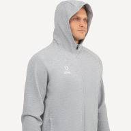Худи на молнии JOGEL ESSENTIAL Athlete Hooded FZ Jacket, серый - Худи на молнии JOGEL ESSENTIAL Athlete Hooded FZ Jacket, серый