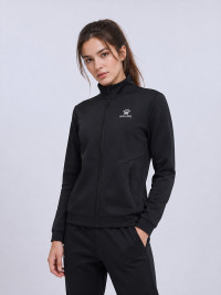 Спортивный костюм KELME Women's Knitted Jacket Suit Black