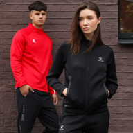 Спортивный костюм KELME Women's Knitted Jacket Suit Black - Спортивный костюм KELME Women's Knitted Jacket Suit Black