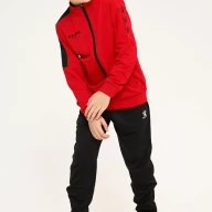 Детский спортивный костюм KELME Tracksuit (Red/Black) - Детский спортивный костюм KELME Tracksuit (Red/Black)
