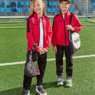 Детский спортивный костюм KELME Tracksuit (Red/Black) - Детский спортивный костюм KELME Tracksuit (Red/Black)