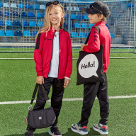 Детский спортивный костюм KELME Tracksuit (Red/Black) - Детский спортивный костюм KELME Tracksuit (Red/Black)