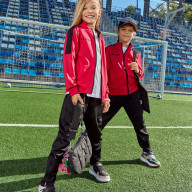 Детский спортивный костюм KELME Tracksuit (Red/Black) - Детский спортивный костюм KELME Tracksuit (Red/Black)