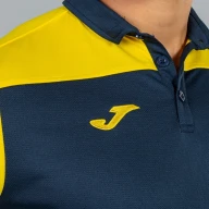 Поло JOMA HOBBY Темно синий-желтый - Поло JOMA HOBBY Темно синий-желтый