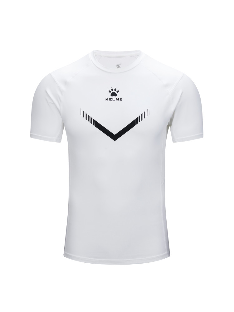 Термобелье (верх) KELME Short Sleeve Tights White