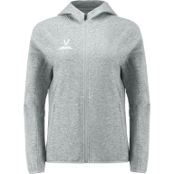 Худи на молнии женское JOGEL ESSENTIAL Athlete Hooded FZ Jacket W, серый - Худи на молнии женское JOGEL ESSENTIAL Athlete Hooded FZ Jacket W, серый