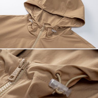 Анорак KELME Woven Half Cardigan Coat Brown - Анорак KELME Woven Half Cardigan Coat Brown