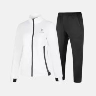 Спортивный костюм KELME Women's Knitted Jacket Suit (White/Black) - Спортивный костюм KELME Women's Knitted Jacket Suit (White/Black)