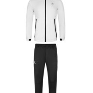 Спортивный костюм KELME Women's Knitted Jacket Suit (White/Black) - Спортивный костюм KELME Women's Knitted Jacket Suit (White/Black)