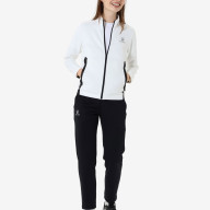 Спортивный костюм KELME Women's Knitted Jacket Suit (White/Black) - Спортивный костюм KELME Women's Knitted Jacket Suit (White/Black)