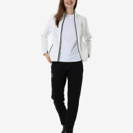 Спортивный костюм KELME Women's Knitted Jacket Suit (White/Black) - Спортивный костюм KELME Women's Knitted Jacket Suit (White/Black)